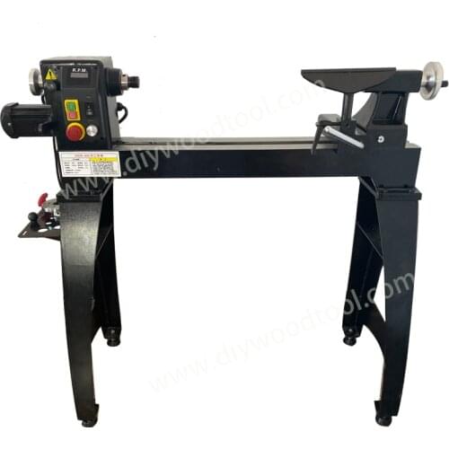 Woodiy WL330S Servo Motor Wood Turning Lathe For Carpentry Wood Bowls Plates Turning Woodworking Machines Hot Selling Diy Tools