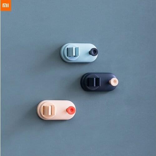 New Xiaomi youpin JordanJudy Viscose mop holder household storage mop hook bathroom wall hanging hanger free punch mop clip