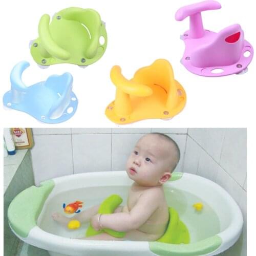 Baby Infant Kid Child Toddler Bath Seat Ring Non Slip Anti-slip Safety Security Chair Mat Pad Tub Bathtub ring 3 color