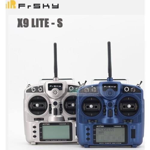 FrSky OPEN TX Taranis X9 Lite S 2.4GHz 24CH ACCESS ACCST D16 Mode2 Transmitter G7-H92 Hall Sensor Gimbal FCC Wireless Training
