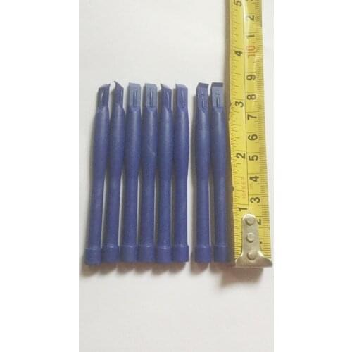 100pcs/lot Daily Use Plastic Pry Bar Opening Repair Tools Round Handle Bent Head for iPhone iPad HTC Cell Phone Tablet PC Xiaomi