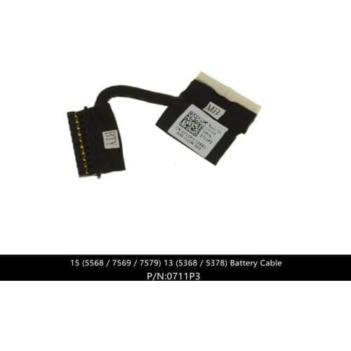 100 Pcs/ Bag For Dell 15 5568 / 7569 / 7579 13 5368 / 5378 Battery Cable 711P3 0711P3 450.07R06.0021 w/ 1 Year Warranty