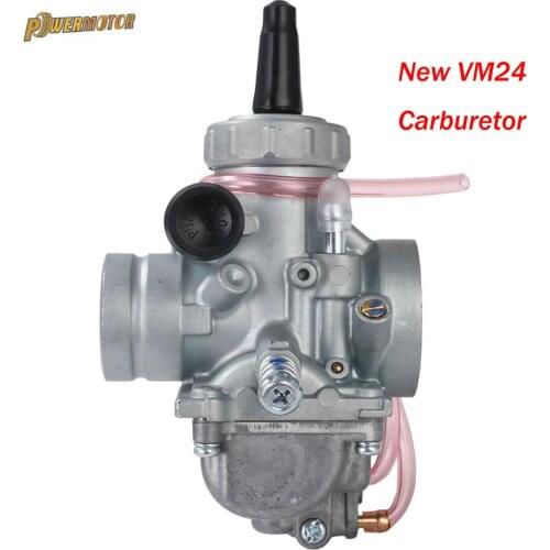 Motorcycle New Mikuni VM24 Carburetor PE28 28mm Carb For 125 140 150 160cc KAWASAKI KX80 1981 1982 KX 80 Motorcycle Dirt Bike