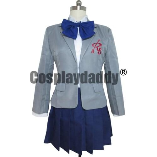 Shimban Gekkan Shoujo Nozaki-kun Chiyo Sakura Uniform Cosplay Costumes