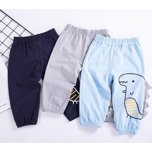 Linen Pleated Children Ankle-length Pants For Baby Boys Casual Solid Color Harem Pants Toddler Baby Soft Trousers For Kids Child