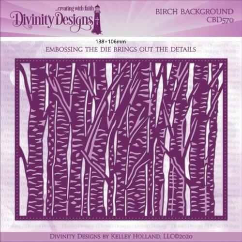 Metal Cutting Dies birch background card Scrapbooking Stencil Cut Die For DIY Card Crafts Handmade