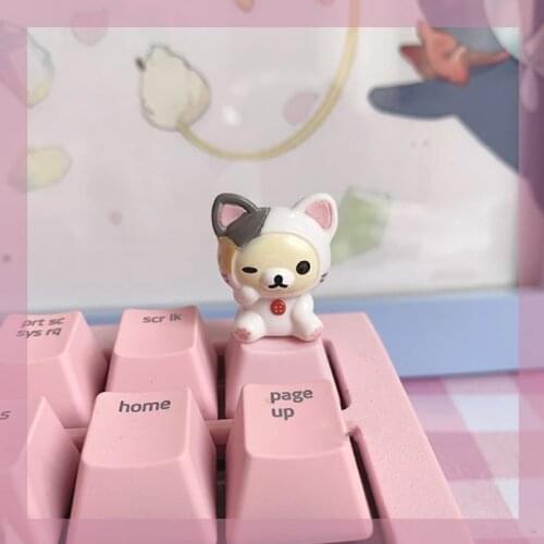 Cartoon Animation Game For Mechanical Keyboard Keycap Cute Bear Keycap Suitable For Cherry MX Switch