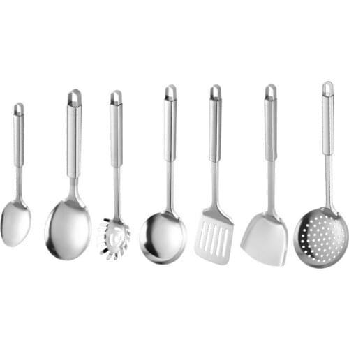Stainless Steel Kitchenware Set Cooking Utensils Soup Colander Spatula Cooking Tools High Quality Kitchen Baking Tool
