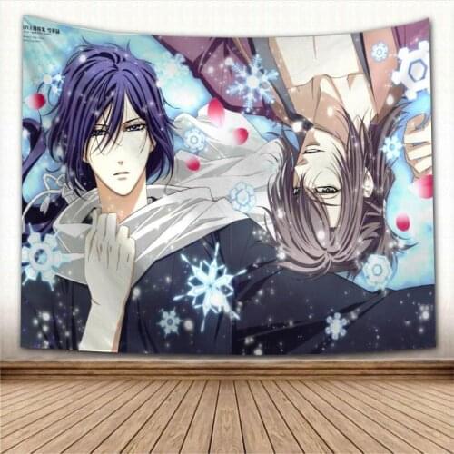 New Arrival Hakuouki Wall Hanging Tapestry Home Party Decorative Tapestries Photo Background Cloth Table Cloth Wall Tapestry