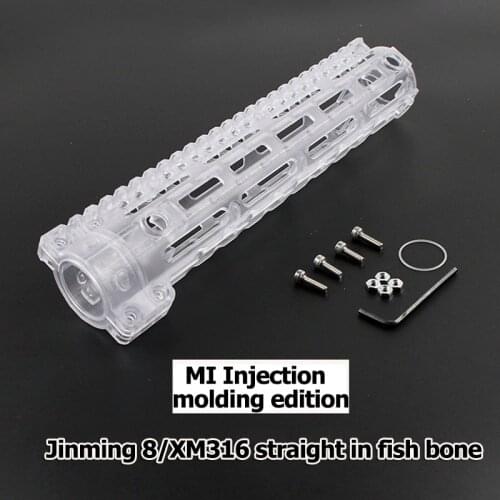 NEW Jinming 8 refitted XM316 directly inserted MI injection fish bone 10-inch model water bullet gun accessories Childrens Toy