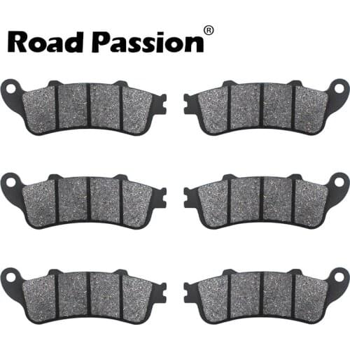 Road Passion Motorcycle Front & Rear Brake Pads For HONDA VFR 800 VFR800 Interceptor 1998-2005 CB 1100 SF X11 2000-2003