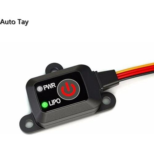 SKYRC Power Switch on/Off MCU Controlled LIPO NIMH Battery for 1/10 1/8 RC Car Helicopter