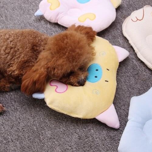 Pet Pillow Dog Cat Sleeping Animal Cute Pillow Teddy Pomeranian Bichon Small And Medium-sized Dog Supplies