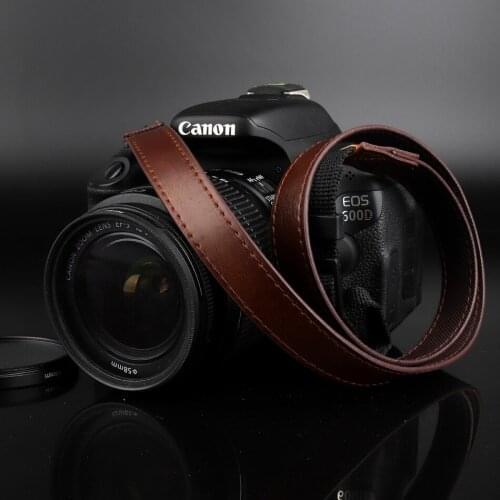 PU Leather Camera Strap Shoulder Neck Vintage Strap Belt for Panasonic Lumix FZ82 FZ80 DMC-FZ82 DMC-FZ80 LX10 LX15 TZ90 TZ80 G7X