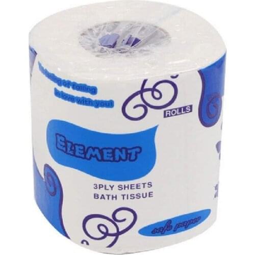 1 Pc Silky Smooth Soft 3-Ply Toilet Paper Home Kitchen Toilet Tissue Strong Highly Absorbent Hand Towels Daily Use