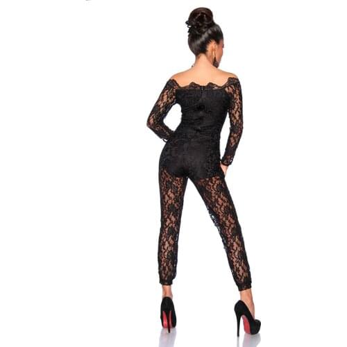 Wonder-beauty Womens Evening Trouser Overalls