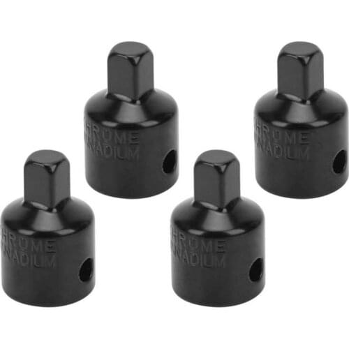 4Pcs Socket Adapter Ratchet Wrench Conversion Head Repair Tools Hardware 3/8 M to 1/4 S Wrench Adapter