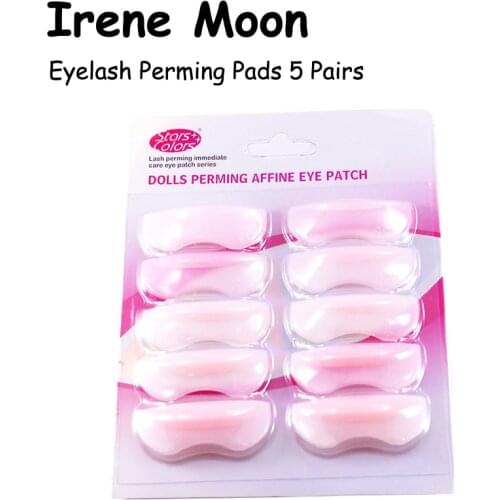 5 Pairs Reusable Affine Silicone Eyelash Curling Pads Eyelashes Perming Patches Curling Rods Perming Supplies Eyelash Lamination