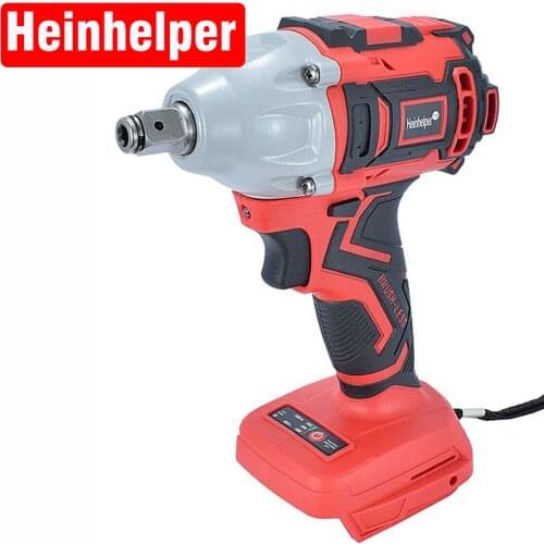 Rechargable Cordless Electric Screwdriver Brushless Impact Wrench Drill Driver Power Tool with LED Light For Makita Battery