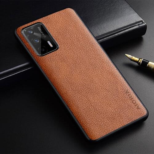 Case for Oppo Realme GT Neo Flash Q3 Pro slim premium PU leather funda coque Business Style Case Cover for Oppo Realme X7 Max 5G