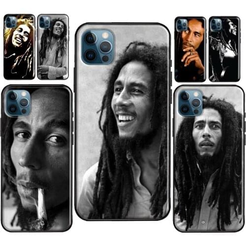 Bob Marley Quotes Case For iPhone 12 Pro Max mini XR X XS 6S 7 8 Plus SE 2020 For iPhone 11 Pro Max Coque