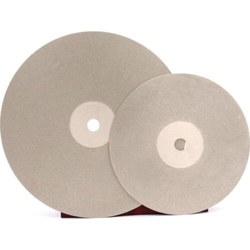 1Pcs 10'' Diamond Coated Flat Lap Wheel Grinding Polish Disc Disk For Angle grinder 80 180 320 800 1500 2000 Grit Bore 12.7mm