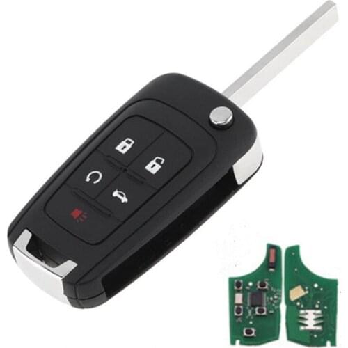 Wilongda 5 Button UNKeyless Entry Remote Key 315mhz 434Mhz with id46/7941/7937E chip For Chevrolet for Buick for opel key