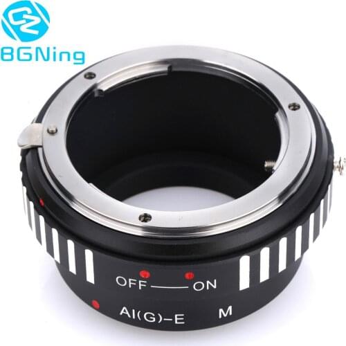 Camera Lens Adapter Ring AI(G)-EF.M for Nik0n AI D S G Lens to for Canon EF-M EOS-M EFM EOSM M2 M3 EOSM5 EOSM6 M10 Camera Parts