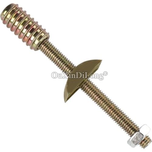 HOT 50Sets 4 in 1 M8*95 Furniture Hardware Bed Connect Screws Nuts & Bolts Sets Cupboard Wardrobe Bed Board Assembly Fittings