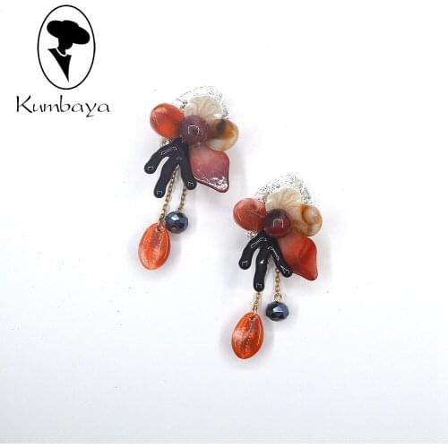 Hot Selling Flower Jewelry Accessories UAS Necklace Charms Earrings Pendants Garment Accessory Clothing Women Girls Gifts PS717