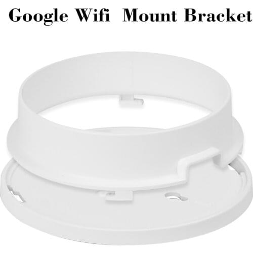 Wall Table Mount Bracket for Google Wifi Security Bracket White