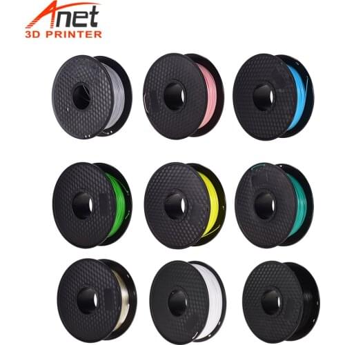 Anet PLA 3D printer filament 1.75 1KG spool High Accuracy ±0.02mm Plastic Filaments Printing Consumables for 3D Printer