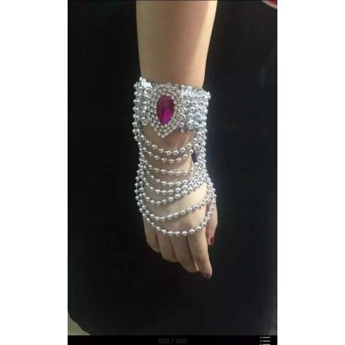 Feather clothing Stage performance catwalk carnival Headdress flower pubs party Mens wear womens clothing