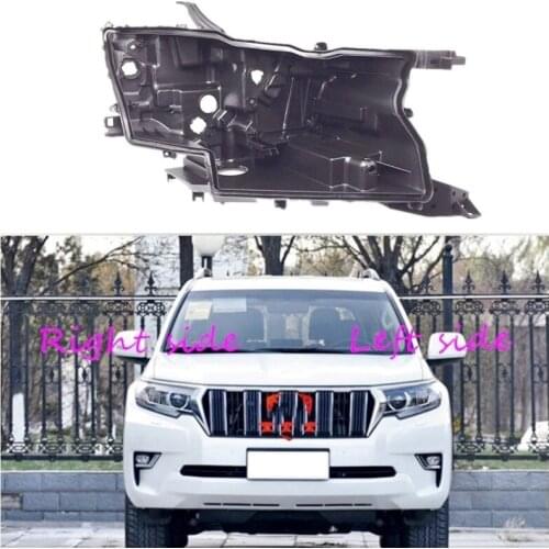 Headlight Base for Toyota Prado 2017 2018 2019 Headlamp House Car Rear Base Front Auto Headlight Back House