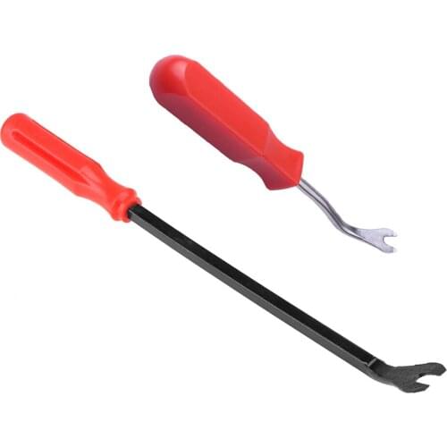 4/8 Inch Buckle Screwdriver Car Door Panel Nail Remover Upholstery Fastener Disassemble Auto Vehicle Crowbar Refit Hand Tools