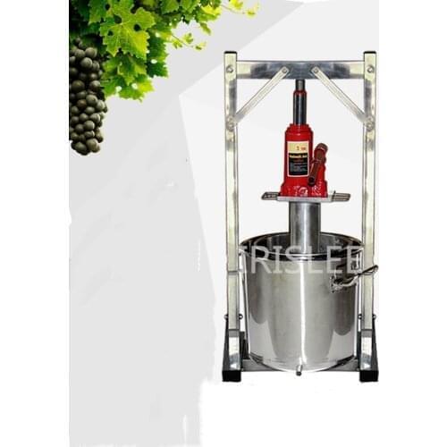 Manual Hydraulic Fruit Squeezer Stainless Steel Small Honey Grape Blueberry Mulberry Presser juicer Grape presser