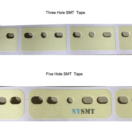SMT masking tape with three or five hole for horizontal insert machine Vertical feeder belt splice tape
