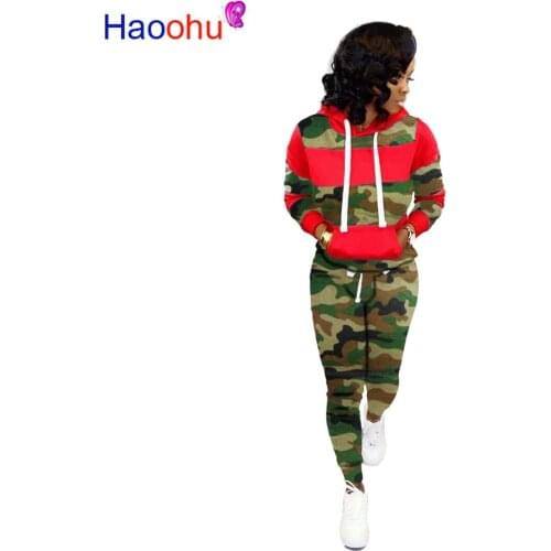 Striped Causal Two Piece Sweat Suits Women Clothes Hooded Full Sleeve Pockets Crop Top and Bodycon Pencil Pants 2 Pcs Outfit