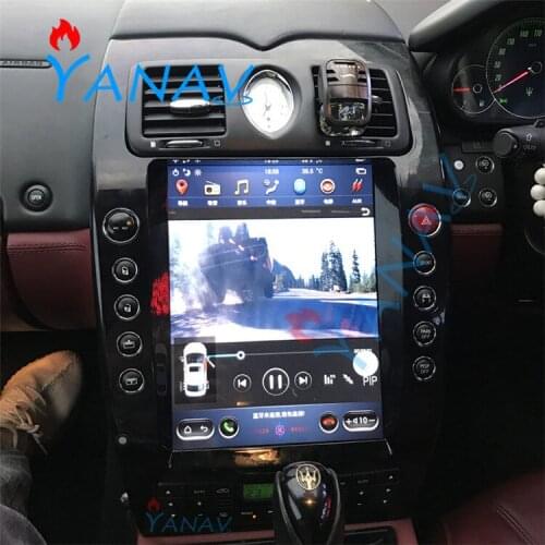 HD 12.1" Vertical Screen Car multimedia player For-Maserati Quattroporte 2008 2009 2010 2011 2012 Car GPS navigation DVD player