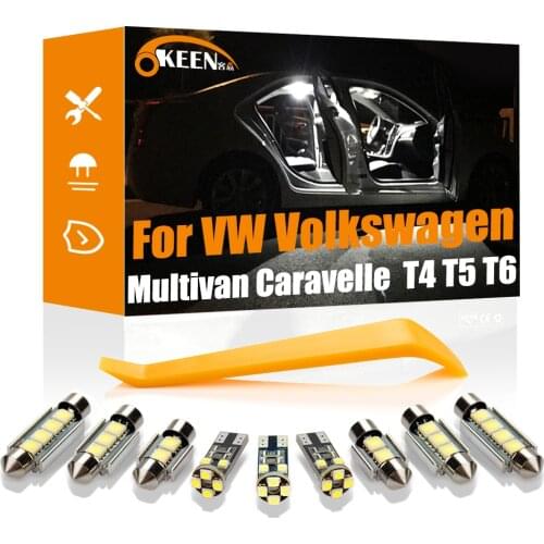 Canbus Error Free For VW Volkswagen T4 T5 T6 Multivan Caravelle Transporter Auto LED Interior Map Dome Trunk Light