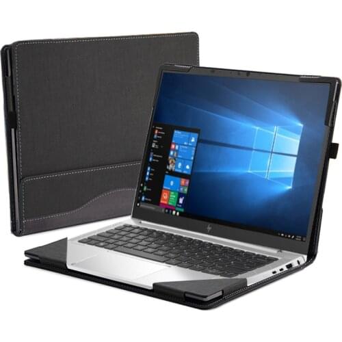 Case For HP EliteBook 830 G7 13.3 13 Laptop Cover Pu Leather Sleeve Detachable Notebook PC Cover Customized Bag Pen Gift 2 in 1