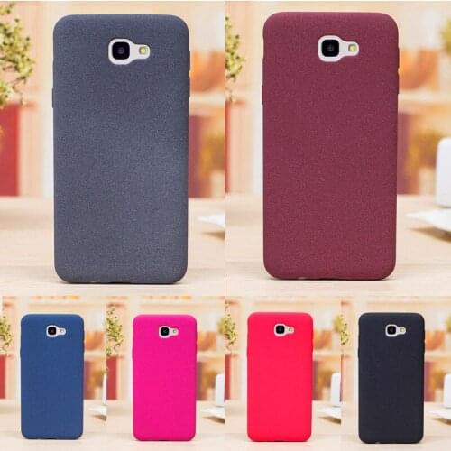 For Samsung J7 Prime On7 2016 Case Soft Plush Matte Silicon TPU Skin Back Cover Case for Samsung Galaxy J7 Prime G610 G610f 5.5"