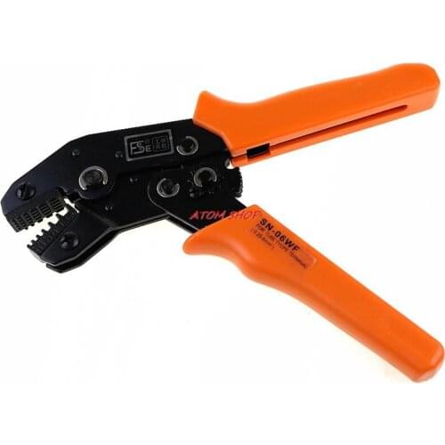 SN-06WF 0.25-6MM2 jacket clamp for end sleeve cable clamp locking pressure tool