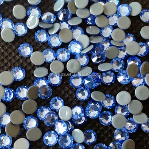 Hot fix copy austrian quality imitated swa with 20ss lt sapphire blue color available 1440pcs each pack super cutting