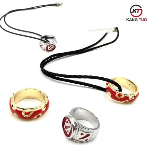 Game Dota2 logo And Treatment Alloy Necklace Choker For Game Fans Holder Souvenir Necklace Jewelry