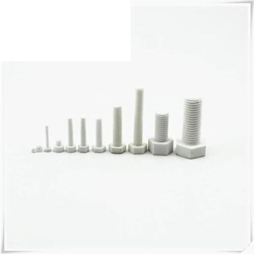 Ceramic screw/hollow insulated screw/threaded screw M18* length 20* inner hole 9.5