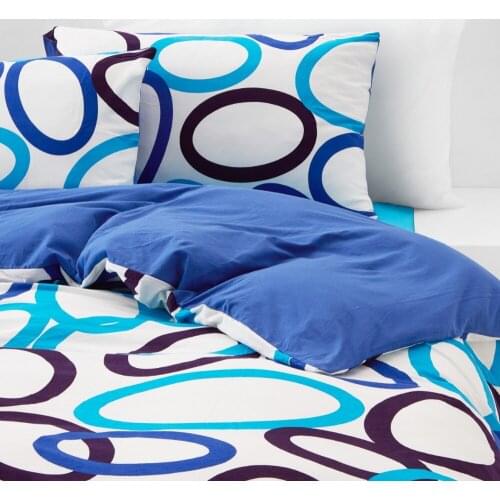 Brand100%Cotton Round comfortable knitting bedding set bedclothes colors duvet quilt cover fitted cover pillow cases 4pcs/set