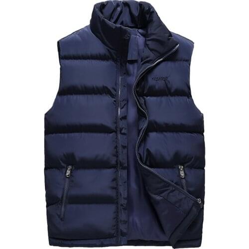 LUYZJZEN Men's Down Vests