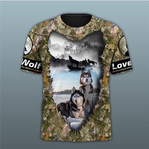 2021 New Arrival Men T Shirt Full Anime Shirt Printing Fashion Short Sleeve Hunting Harajuku Men Tees