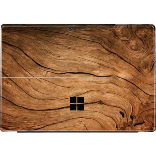 Laptop Stickers for Microsoft Surface Pro X Pro 3 4 5 6 7 Wood grain series Notebook Skin for Surface Go 1 Go 2 Decal Cover